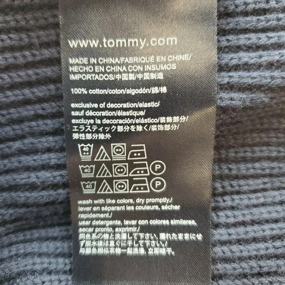 Tommy Hilfiger Men's Icon Original Flag Crew Neck Pullover Sweater‎ Size XL - Picture 8 of 11